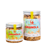 Granola Siêu Hạt Ngũ Cốc Dinh Dưỡng Yến Mạch Mật Ong Không Đường Ăn Kiêng, Giảm Cân, Eatclean Hộp 500g