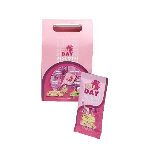 Bánh Biscotti Ăn Kiêng Keto, Ăn Vặt Healthy Ít Calo Thanh 25g