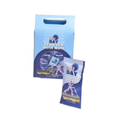 Thanh Rong Biển Kẹp Hạt Ăn Liền - Bánh Kẹp Rong Biển Ăn Kiêng, Ăn Vặt Healthy Ít Calo Giảm Cân, Keto Thanh 25g