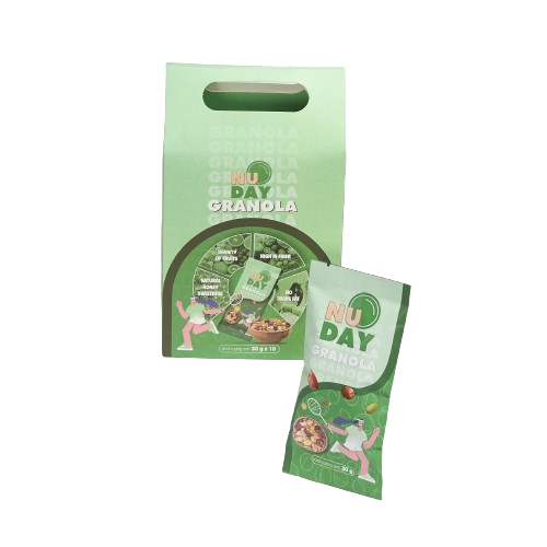 Granola Siêu Hạt Ngũ Cốc Dinh Dưỡng Yến Mạch Mật Ong Không Đường Ăn Kiêng, Giảm Cân, Eatclean Gói Nhỏ 30g